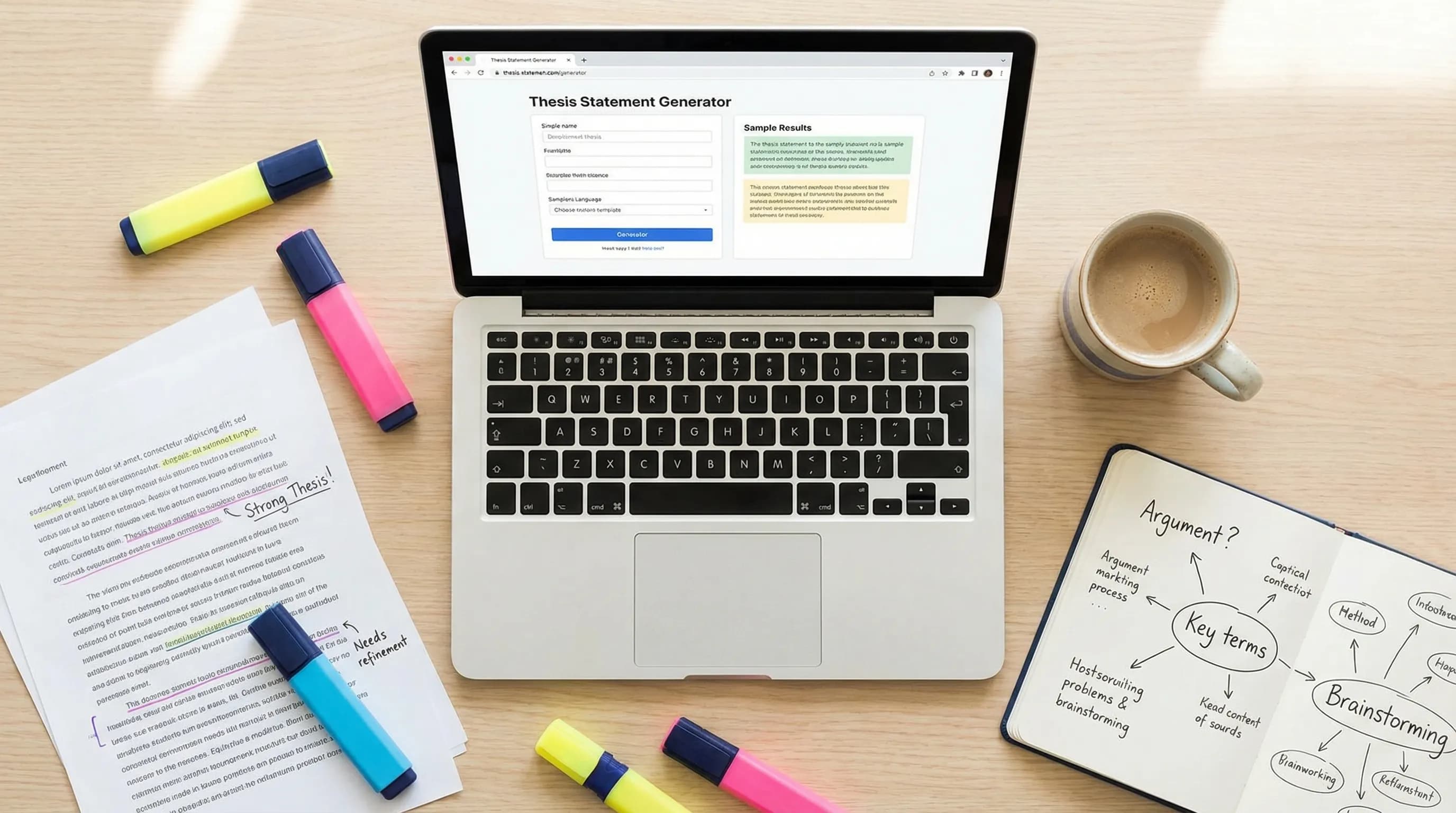 Best Thesis Statement Generators in 2026: Free Tools That Actually Work